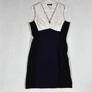 Banana Republic Womens Stretch Sleeveless Dress Size 14 Office Career Workwear